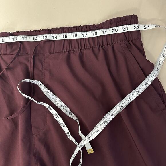 Old Navy Stretch Tech Pants Womens 3X Burgandy Quick Dry Pockets Lightweight - Picture 8 of 11